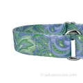 Collier de chien d'impression de sublimation avec design personnalisé